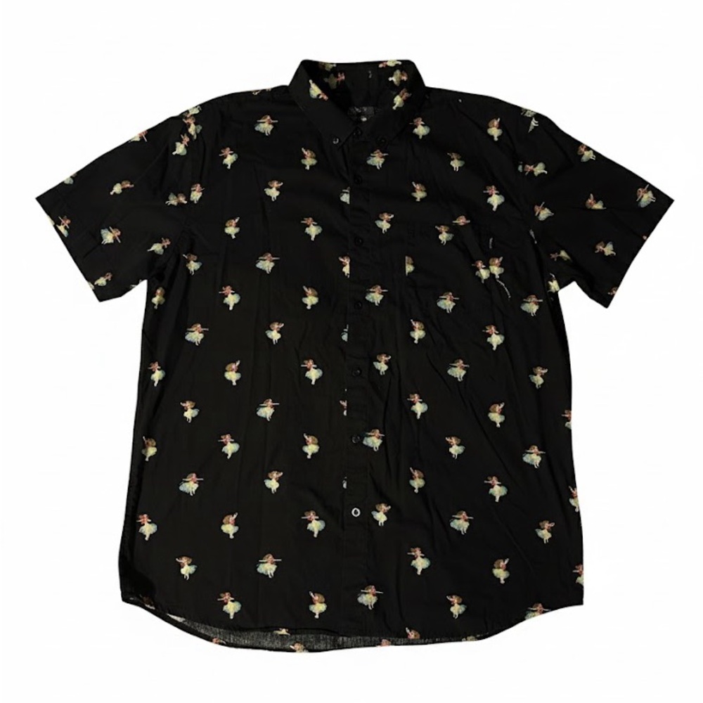 Molokai Surf Black Hula Girl Short Sleeve